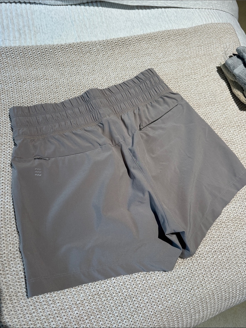 Free Fly Apparel Women's Athletic Shorts in Gray